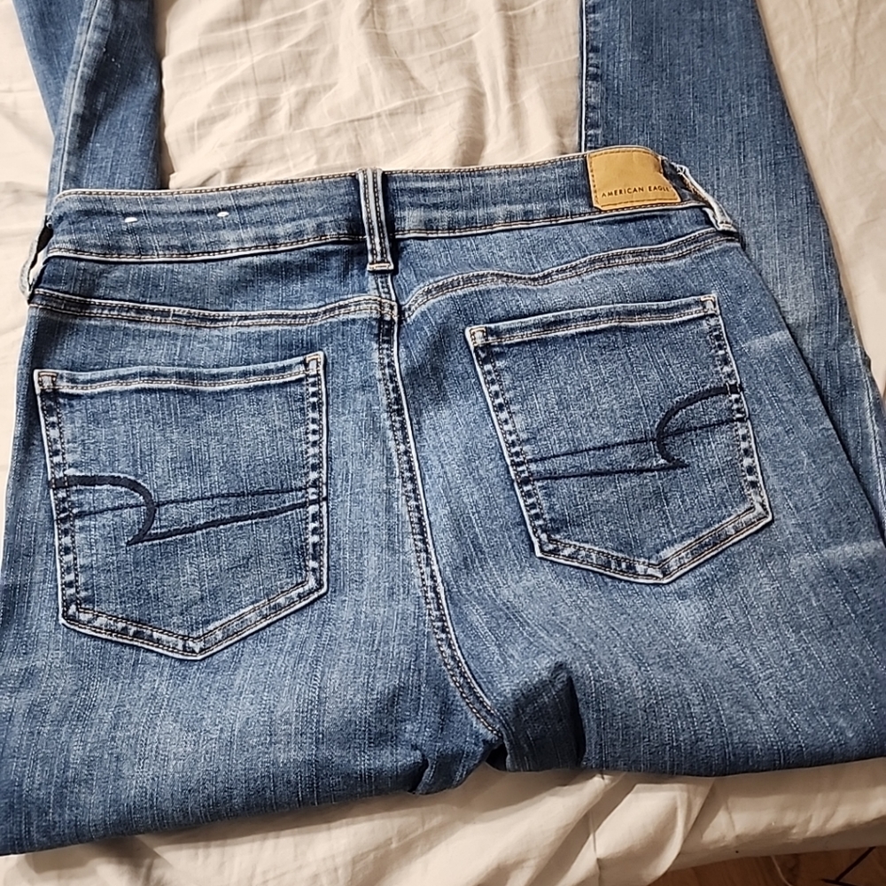 American Eagle HI Rise skinny kick